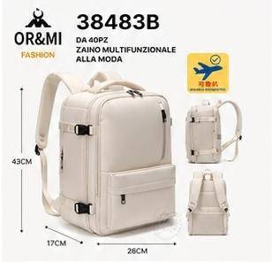 ZAINO DA VIAGGIO ART.38483B 