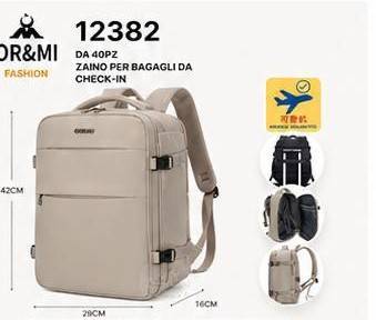 ZAINO DA VIAGGIO ART.12382 