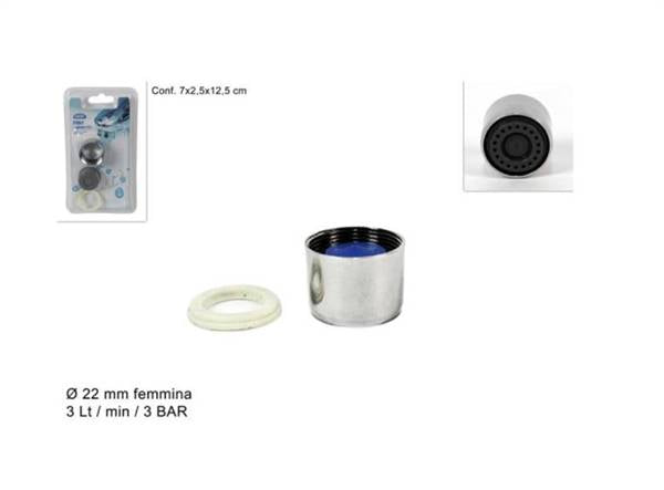 FILTRO RUBINETTO FILETTO 22MM FEMMINA 