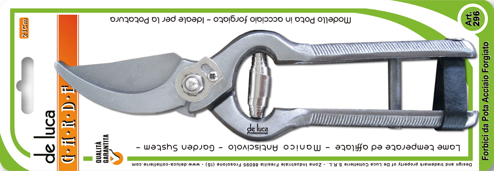 DE LUCA FORB POTA ACCIAIO CM.21 ART 296-21