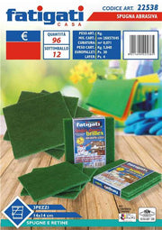 FATIGATI SPUGNA ABRASIVA 3PZ. 