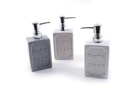 DISPENCER SAPONE "PURE SOAP" IN CERAMICA 