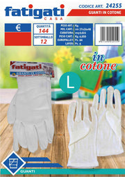 FATIGATI GUANTI IN COTONE GRANDE