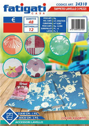 FATIGATI TAPPETO LAVELLO 3PZ 