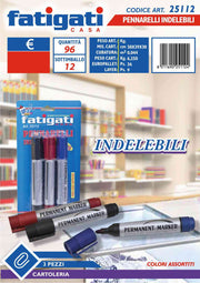 FATIGATI PENNARELLI INDELEBILI 3PZ.