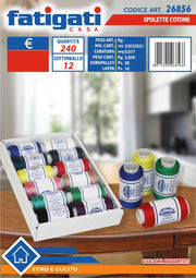 FATIGATI SPOLETTE COTONE COLORE ASS.