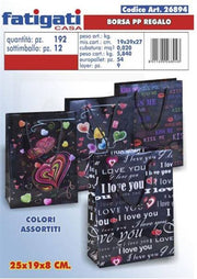 FATIGATI BORSA REGALO 25X19X8 