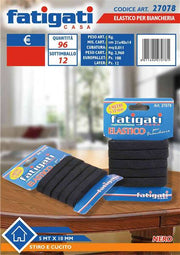 FATIGATI ELASTICO BIANCHERIA 5X10 NERO 