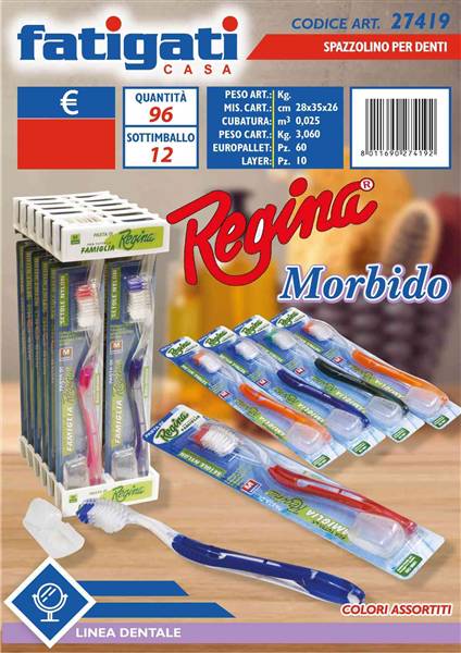 FATIGATI SPAZZOLINO DENTI MORBIDO 