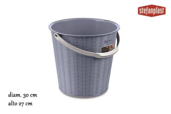 STEFANPLAST SECCHIO ELEGANCE BLU AVIO 