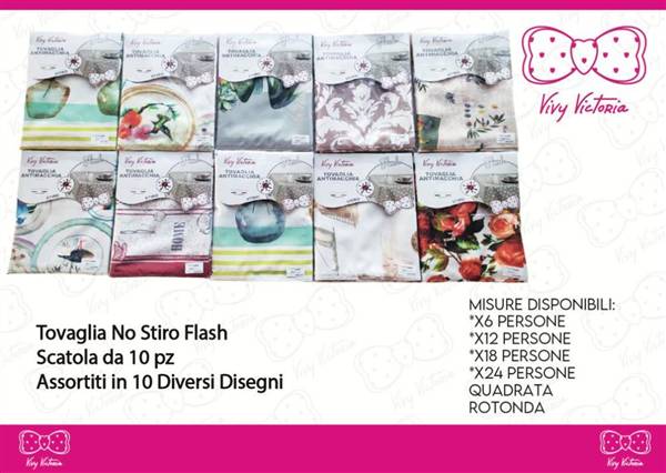 VIVY VICTORIA TOVAGLIA NO STIR FLASH X12 