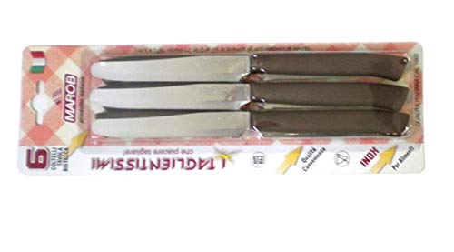 MARIETTI COLTELLI TAVOLA 6PZ CM.11 MARRO