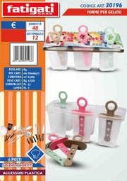 FATIGATI FORME X GELATO 6 POSTI