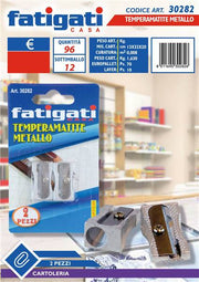 FATIGATI TEMPERAMATITE METALLO 2PZ. 