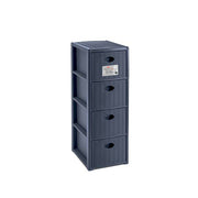 STEFANPLAST CASSET ELEGANCE 4 SLIM BLU N 