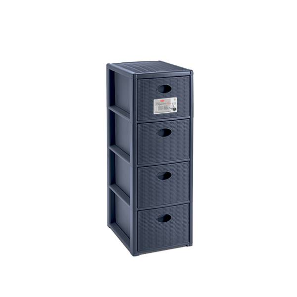 STEFANPLAST CASSET ELEGANCE 4 SLIM BLU N 