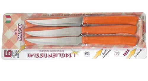 MARIETTI COLTELLI BISTECCA 6PZ CM.11 ARA