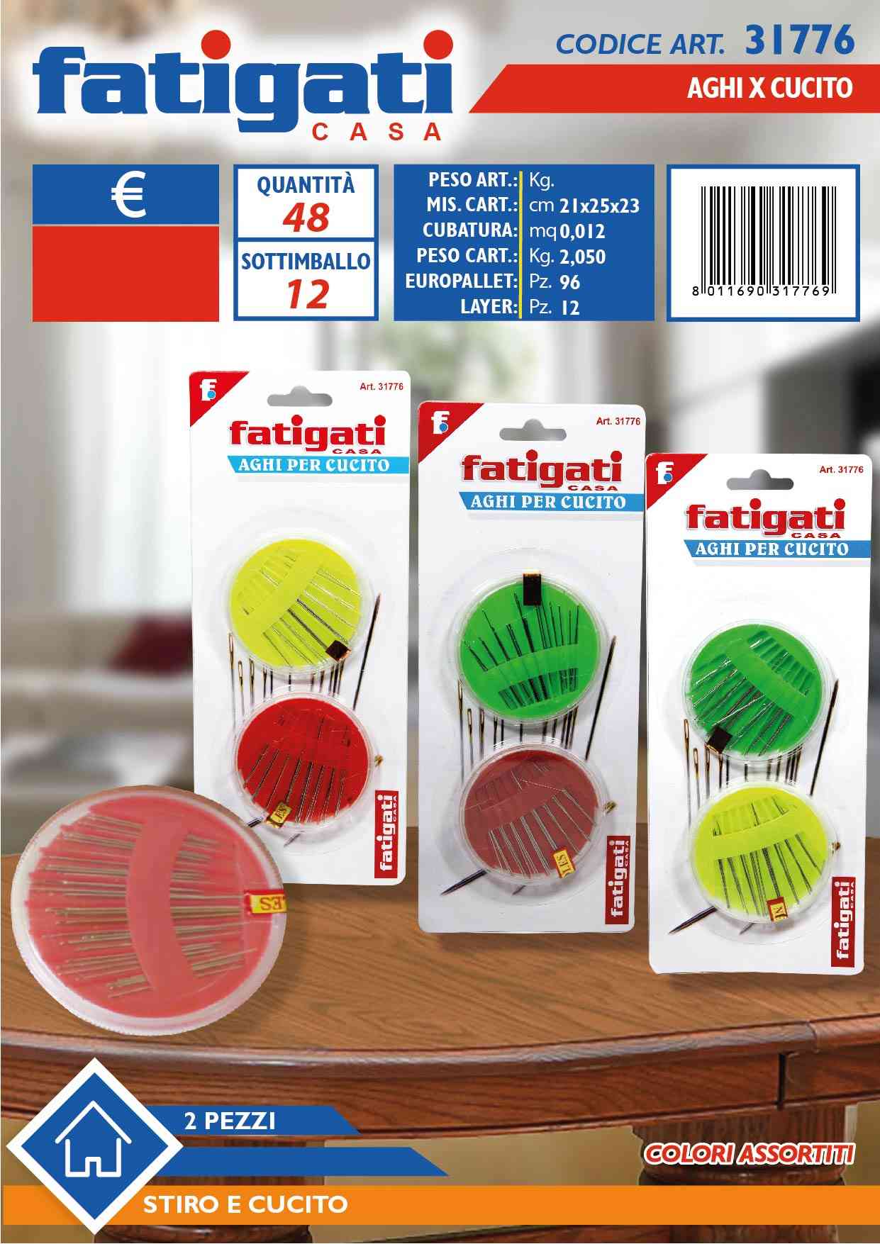 FATIGATI AGHI PER CUCITO