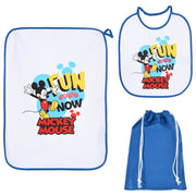 SUN DISNEY SET 3PZ MICKEY MOUSE YE09012 (BAVETTA+TOVAGLIETTA+SACCO)