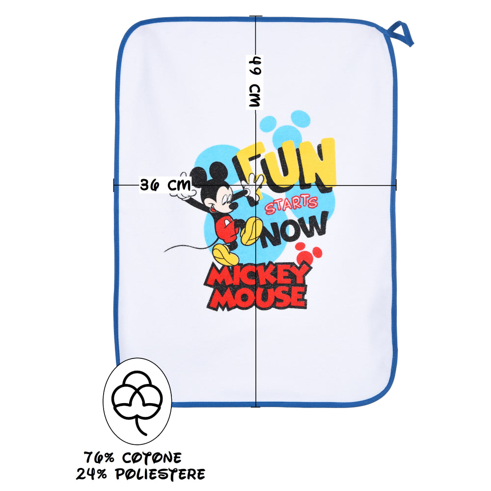 SUN DISNEY SET 3PZ MICKEY MOUSE YE09012 (BAVETTA+TOVAGLIETTA+SACCO)