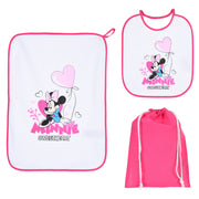 SUN DISNEY SET 3PZ MINNIE YE09013 (BAVETTA+TOVAGLIETTA+SACCO)