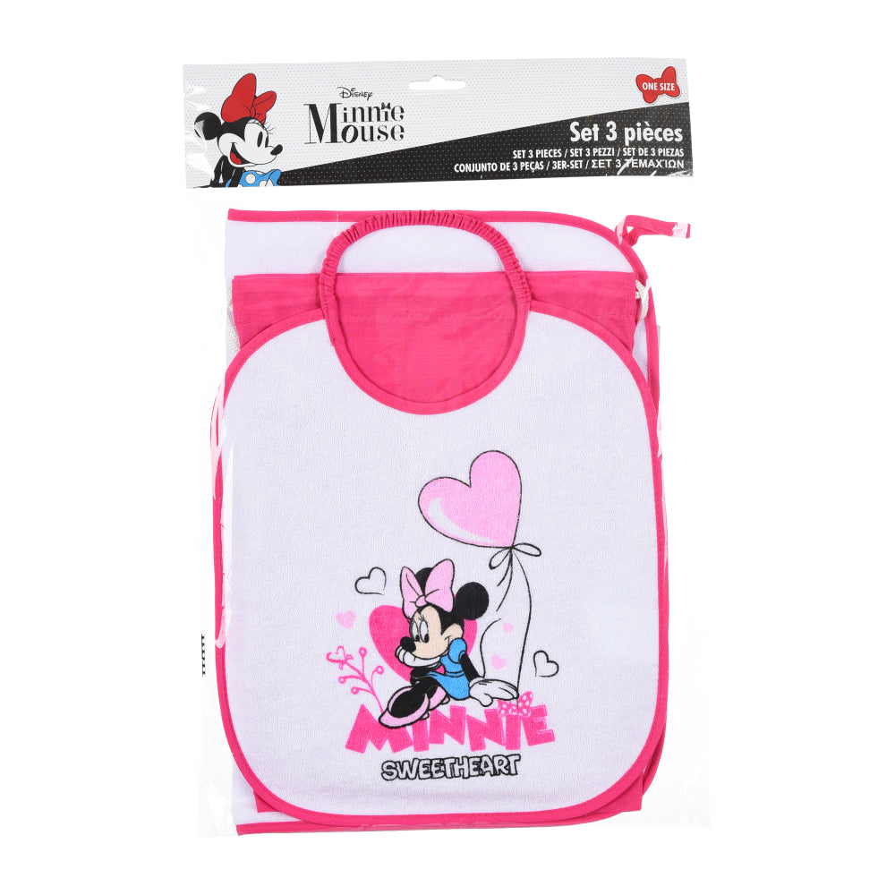 SUN DISNEY SET 3PZ MINNIE YE09013 (BAVETTA+TOVAGLIETTA+SACCO)