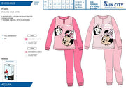 SUN PIGIAMA CALDO COTONE MINNIE ZH20186 