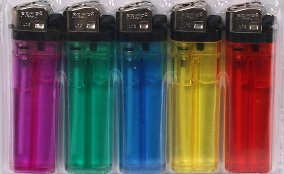 DUE ESSE ACCENDINI PIETRINA 5PZ. COLOR. 
