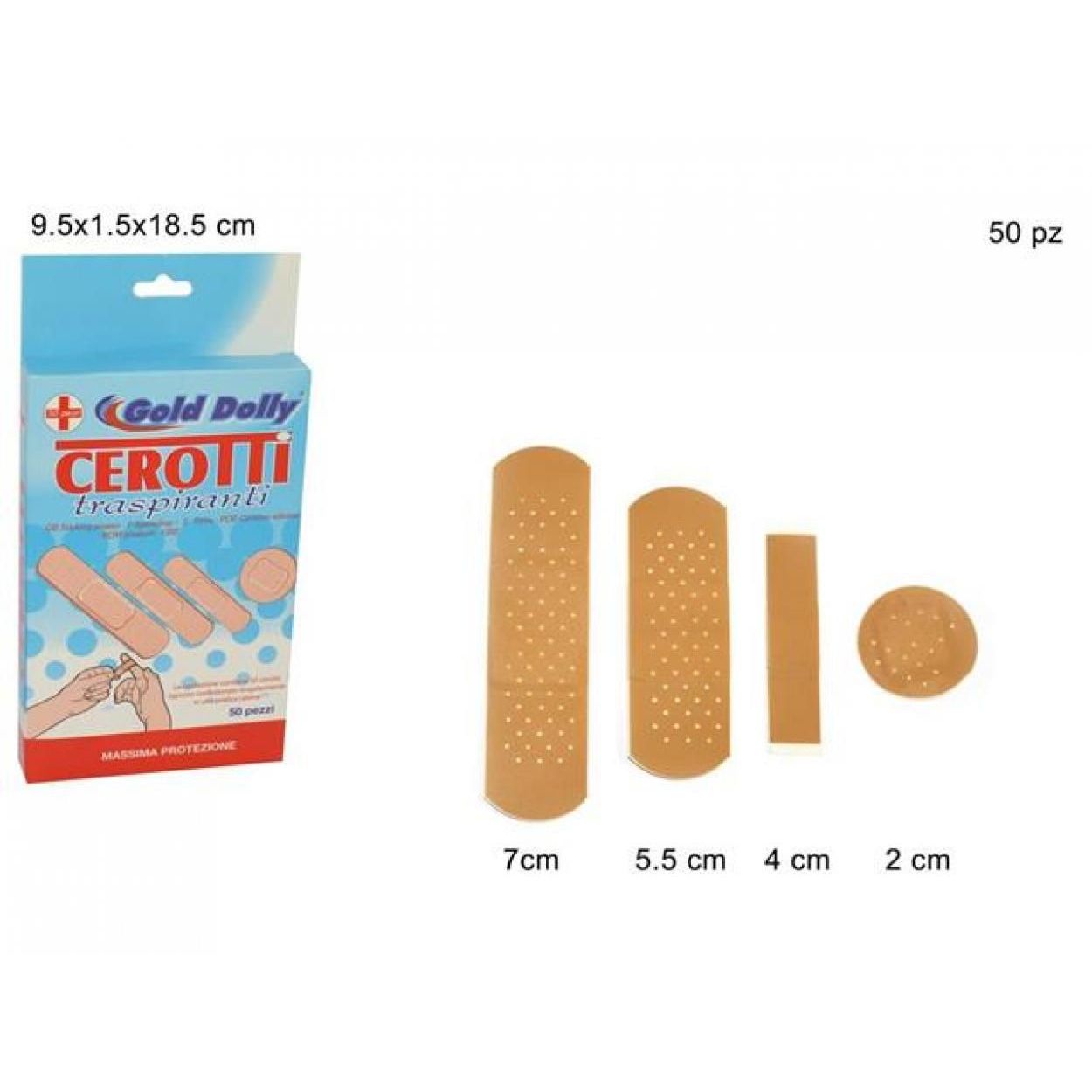 DUE ESSE CEROTTI 50PZ.