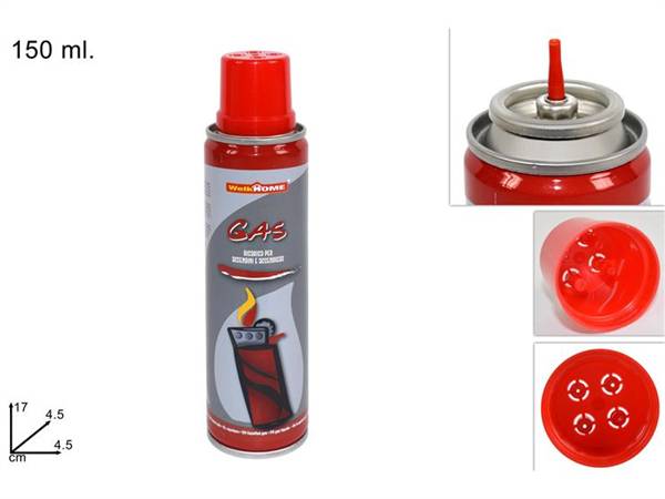 DUE ESSE BOMBOLETTA GAS ACCENDINI 150ML. 