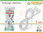 VARALUX PROLUNGA 5MT 16A PRESA BIPAS 