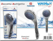 VARALUX SOFFIONE DOCCIA TRE FUNZIONI 