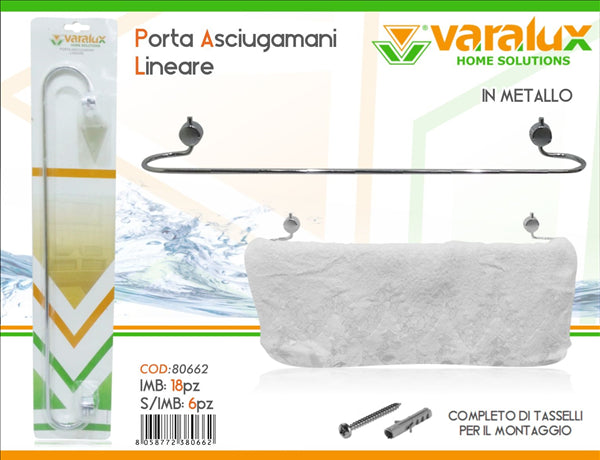VARALUX PORTA ASCIUGAMANI LINEARE