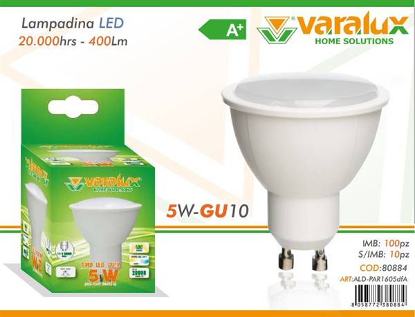 LAMPADINA A LED GU10 5W 400LM 