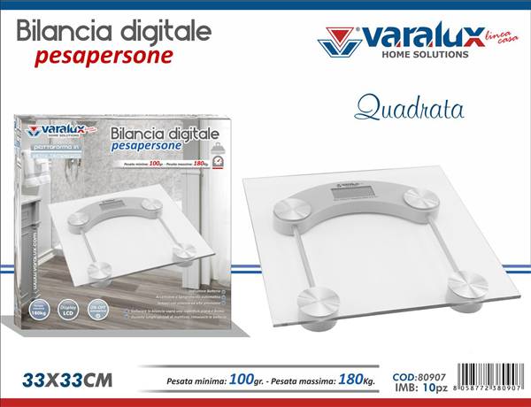 VARALUX BILANCIA PESAPERSONE DIGITALE 