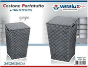 VARALUX CESTONE FIBRA TESSUTO GRIGIO 