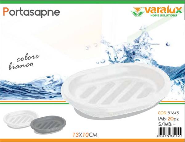 VARALUX PORTASAPONETTA BIANCO 