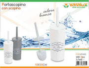 VARALUX PORTASCOPINO CON SCOPINO BIANCO 