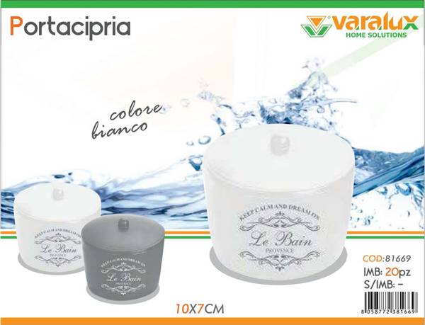 VARALUX PORTACIPRIA BIANCO 