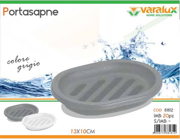 VARALUX PORTASAPONETTA GRIGIO 