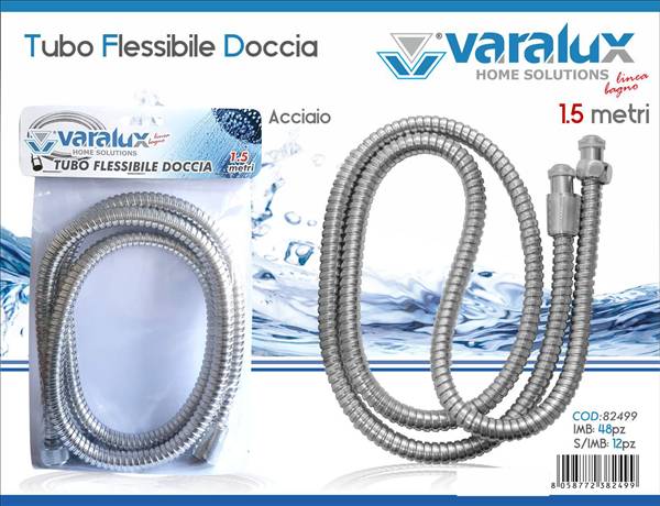 VARALUX TUBO FLESSIBILE DOCCIA 1,5MT 