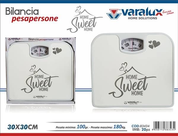 VARALUX BILANCIA MECCANICA GRIGIO 