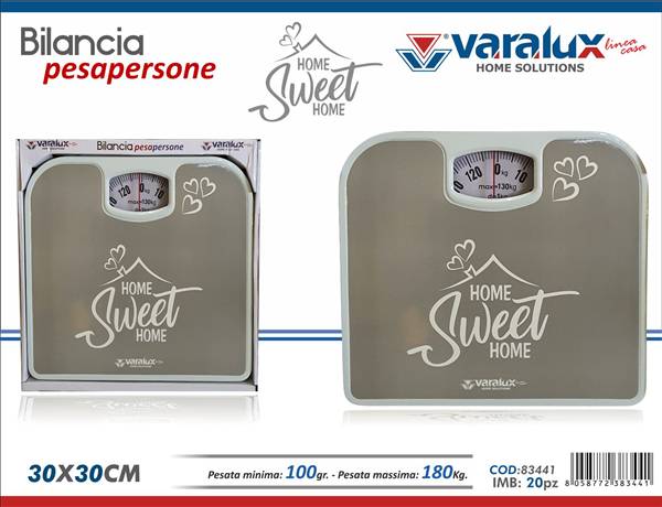 VARALUX BILANCIA MECCANICA GRIGIO SCURO 