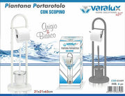 VARALUX PIANTANA PORTAROTOLO CON SCOPINO 