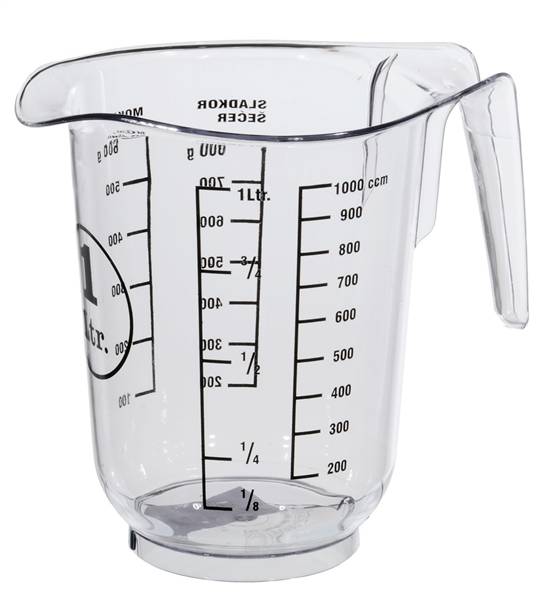 PLANA CARAFFA GRADUATA 1LT 