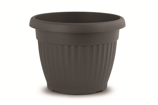 PLANA VASO MEDITERRANEO CM.17 ANTRACITE 