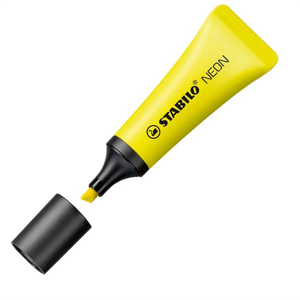 STABILO EVIDENZIATORE NEON GIALLO 
