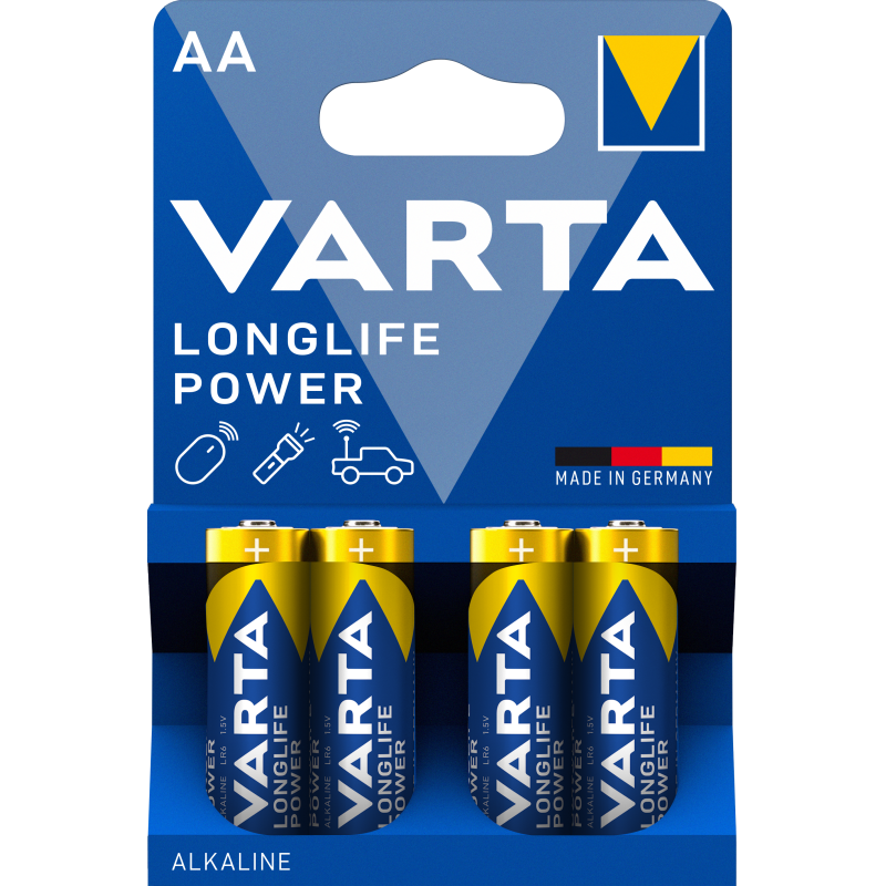 VARTA STILO ALCALINE LONGLIFE 4PZ