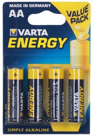 VARTA ALKALINA STILO 4PZ LR6 