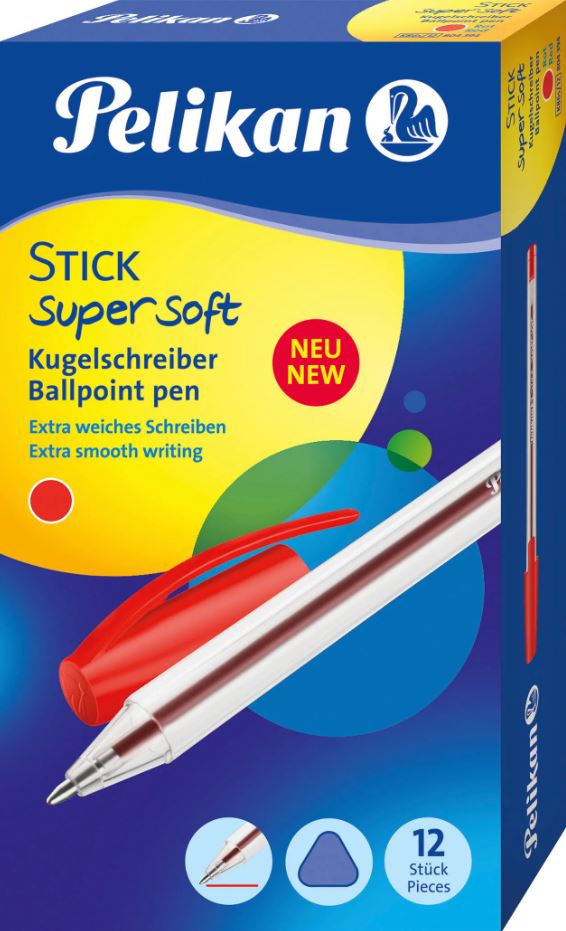PELIKAN SFERA STICK SUPER SOFT ROSSO 1PZ